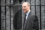 MPs arrive for UK governments weekly Cabinet Meeting.
