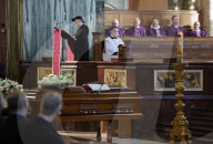 Requiem Mass held In Westminster Cathedral for Sir David Amess