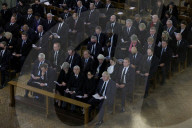 Requiem Mass held In Westminster Cathedral for Sir David Amess