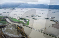 NEWS -  Hochwasserschäden in Abbotsford, Britisch Kolumbien, Kanada