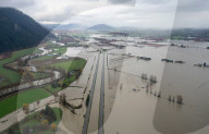NEWS -  Hochwasserschäden in Abbotsford, Britisch Kolumbien, Kanada