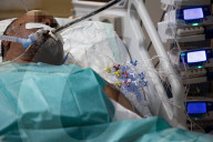 Covid-19 Intensive Care Unit At The Chu Hopital - Pointe-A-Pitre