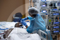 Covid-19 Intensive Care Unit At The Chu Hopital - Pointe-A-Pitre