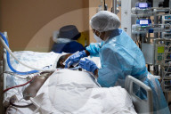 Covid-19 Intensive Care Unit At The Chu Hopital - Pointe-A-Pitre