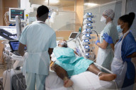 Covid-19 Intensive Care Unit At The Chu Hopital - Pointe-A-Pitre