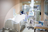 Covid-19 Intensive Care Unit At The Chu Hopital - Pointe-A-Pitre