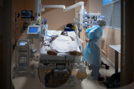 Covid-19 Intensive Care Unit At The Chu Hopital - Pointe-A-Pitre