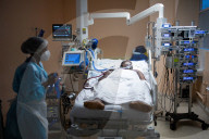 Covid-19 Intensive Care Unit At The Chu Hopital - Pointe-A-Pitre