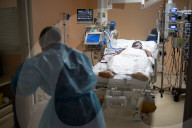 Covid-19 Intensive Care Unit At The Chu Hopital - Pointe-A-Pitre