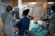 Covid-19 Intensive Care Unit At The Chu Hopital - Pointe-A-Pitre