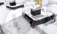 Coal-Fired Power Plant In Construction - Siberia