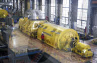 Coal-Fired Power Plant In Construction - Siberia