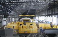 Coal-Fired Power Plant In Construction - Siberia