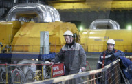 Coal-Fired Power Plant In Construction - Siberia