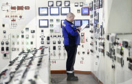 Coal-Fired Power Plant In Construction - Siberia