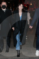 Charlotte Gainsbourg attending the screening of Les Choses Humaines premiere in Paris
