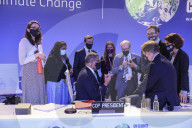 CP Alok Sharma at the COP26 Climate Change Conference Day 13