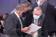 CP Alok Sharma at the COP26 Climate Change Conference Day 13