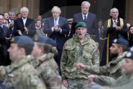 Prime Minister Boris Johnson - Op Pitting Welcome Home Parade