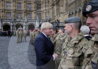 Prime Minister Boris Johnson - Op Pitting Welcome Home Parade