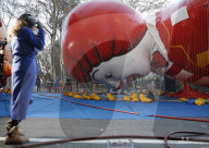 NEWS - Vorbereitungen für die 94. Macy's Thanksgiving Day Parade, New York