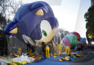 NEWS - Vorbereitungen für die 94. Macy's Thanksgiving Day Parade, New York