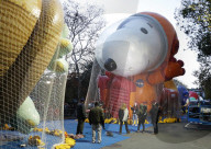 NEWS - Vorbereitungen für die 94. Macy's Thanksgiving Day Parade, New York