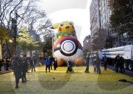 NEWS - Vorbereitungen für die 94. Macy's Thanksgiving Day Parade, New York