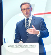 NEWS - Vorstellung des Ampel-Koalitionsvertrags in Berlin