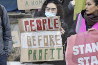 Renter activists block London eviction as end of Covid protections takes toll. Exclusive: bailiffs turned away in Abbey Wood as figures show rise in no-fault eviction notices in England