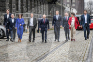 NEWS - Vorstellung des Ampel-Koalitionsvertrags in Berlin