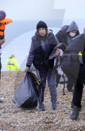 NEWS - Migranten an der Küste in Dungeness