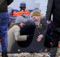 NEWS - Migranten an der Küste in Dungeness
