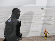 NEWS - Migranten an der Küste in Dungeness