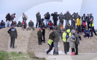 NEWS - Migranten an der Küste in Dungeness