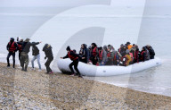 NEWS - Migranten an der Küste in Dungeness