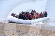 NEWS - Migranten an der Küste in Dungeness