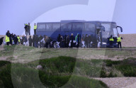 NEWS - Migranten an der Küste in Dungeness