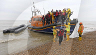 NEWS - Migranten an der Küste in Dungeness