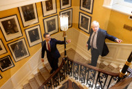 Prime Minister Boris Johnson meets Poland's Mateusz Morawiecki