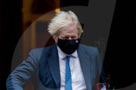 Boris Johnson departs No10 Downing Street for Prime Ministers Questions