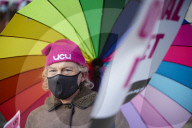 UK universities hit by strike action over pay and pensions. University College Union (UCU) picket line 