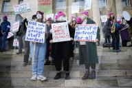UK universities hit by strike action over pay and pensions. University College Union (UCU) picket line 