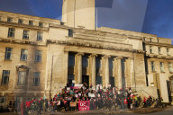 UK universities hit by strike action over pay and pensions. University College Union (UCU) picket line 