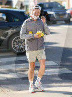 Patrick Schwarzenegger Picks up a Quick and Healthy Breakfast