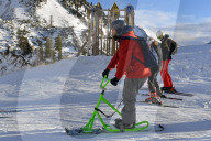French Ski Slopes Begin To Reopen - Isola 2000