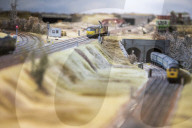 £250,000 Calder Valley model railway, kept hidden from girlfriend.