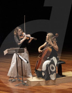 The week in classical: Patricia Kopatchinskaja and Sol Gabetta; La traviata.
‘Fast, ironic, teasing’: Patricia Kopatchinskaja and Sol Gabetta at the QEH.