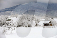 FEATURE - Winter in der Region Iwano-Frankiwsk, Staryi Mizun, Ukraine