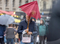 Christmas shoppers in face masks in London’s West End. 